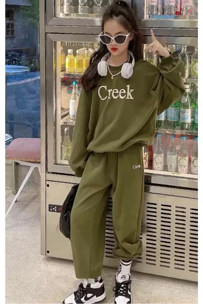 Machetta Kids Creek Printed Top and Bottom Tracksuit Set