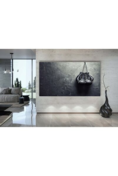 PrintiesPlus Boks Eldivenleri GYM Dekoru Kanvas Tablo