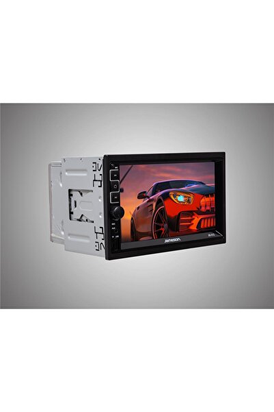 Jameson JS-312-7''USB-BT-FM-MP3-MP4-MP5-4X60W-MİRRORLİNK-KAMERALI DOUBLE TEYP