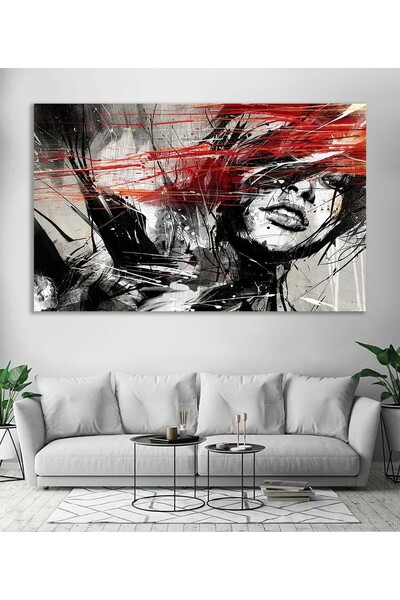 PrintiesPlus İsyan Dekoratif Kanvas Duvar Tablo