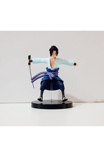BANDAI Naruto Action Figure - Anime Manga Figure Figurine - 10 Cm - Sasuke