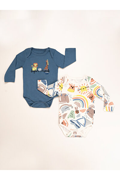 Rise Raba Baby Boy 100% Cotton Printed 2-Piece Badi