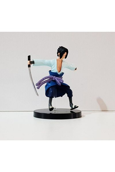 BANDAI Naruto Action Figure - Anime Manga Figure Figurine - 10 Cm - Sasuke