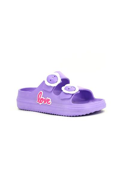 Riva Double Buckle Beach-Pool-Garden-Holiday-Daily Open Sticker Children's Slippers