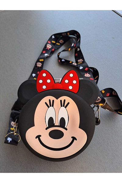 BEBESİS Mickey Mouse Model Silicone Bag Width 10.5 Cm Length 10.5 Cm
