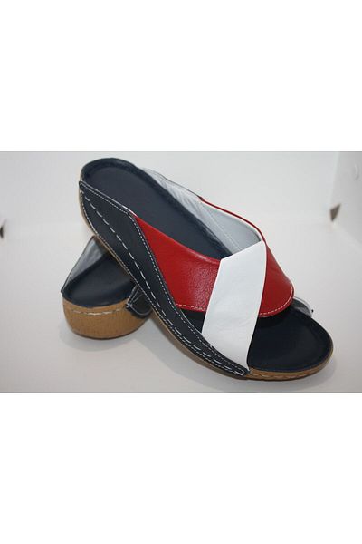 FC SCHNITZER Genuine Leather Beach Slippers