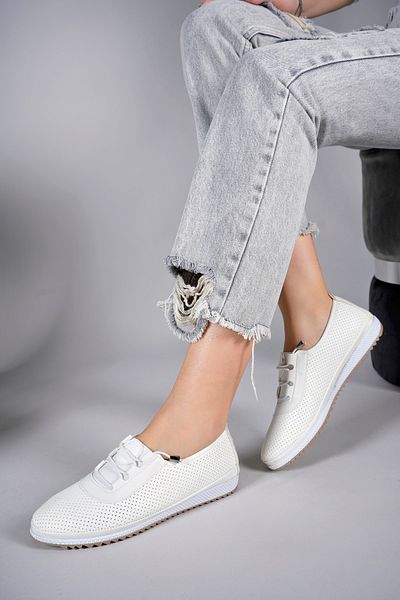 Riccon Byllaion Women's Casual Shoes001281 White