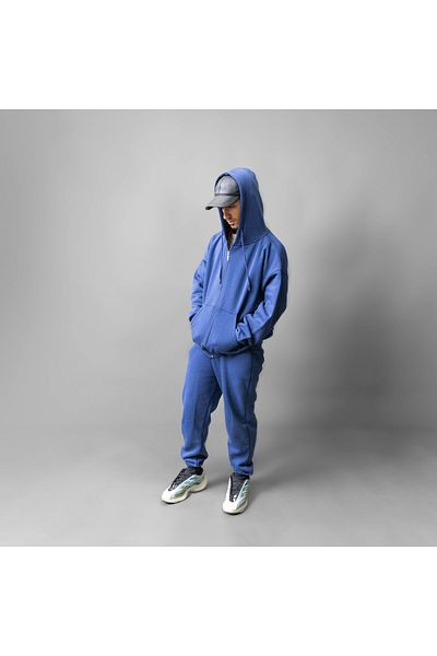 Zec Style Set de trening de bază oversize cu fermoar