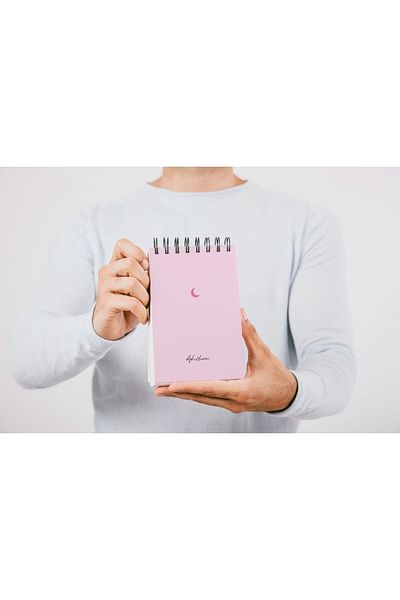 AKILLICA Memo Pad Notebook 10 X 13.5 Cm Unlined Notebook Cardboard Cover Spiral Notebook Notebook