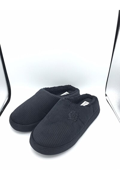 gümüş shoes Erkek Ev Terliği Kadife (1 Numara Büyük Beden Tercih Edebilirsiniz )