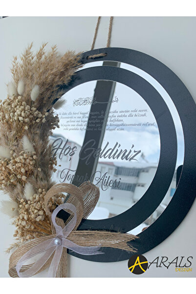 Arals Design Kapı Süsü - Kişiye Özel İsimli Kapı Süsü ( Hediyelik )