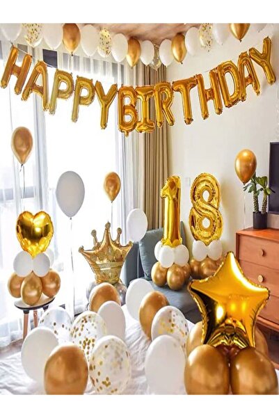 DÜVENCİ TİCARET 18 YAŞ DOĞUM GÜNÜ BALON SET