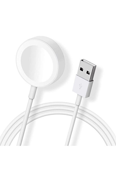 Deppo Trend Apple Watch 9 8 7 6 5 4 3 Uyumlu Şarj Cihazı Manyetik Şarj Kablos...