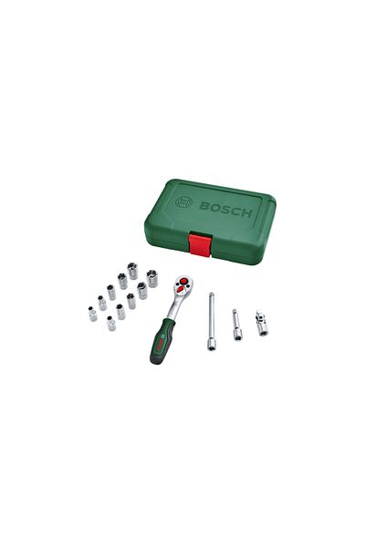 Bosch طقم مقبس 1/4 بوصة 14 قطعة