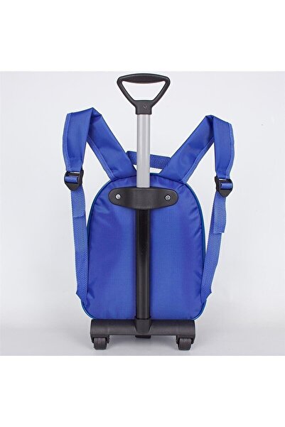 Ezem Store Çekçekli Çocuk Kreş Anaokulu 5d Kabartmalı Su Geçirmez Sırt Çantası El Çantası