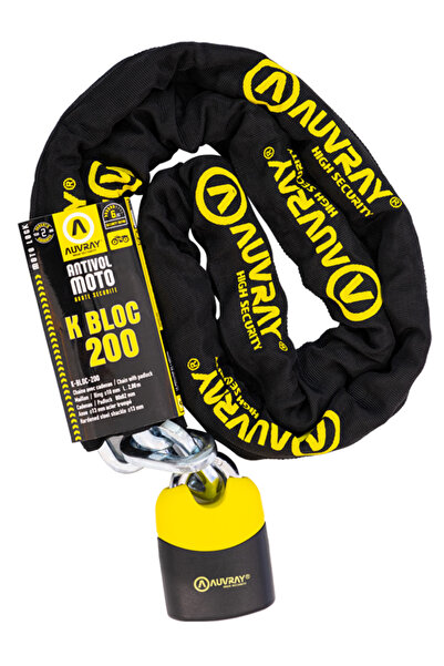Auvray K-bloc 200 Uyumlu Zıncır Kılıt 200 Cm 1 Adet
