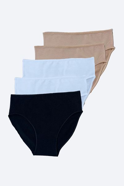 Malabadi Mixed Color 5 Pack Economic Package 90187 Γυναικείο Standard Slip μέσης