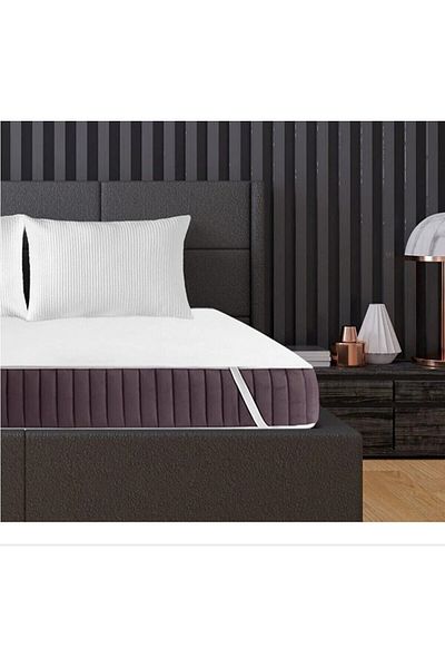 AYHOME Liquid-Proof Mattress Mattress Mattress Protector Micro Fit Four-Edge Elastic Cotton White