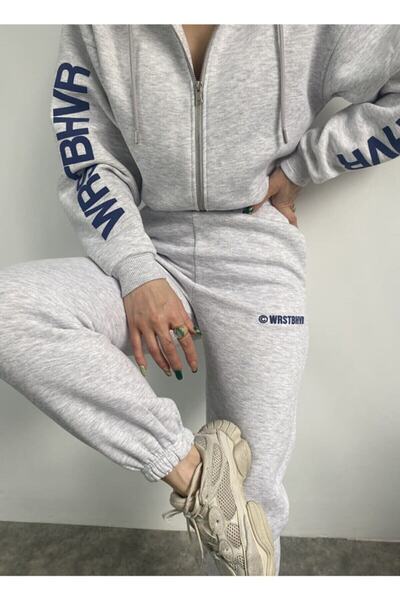 Machetta Kol Yazı Wrst Detaylı Efşoman Takımı