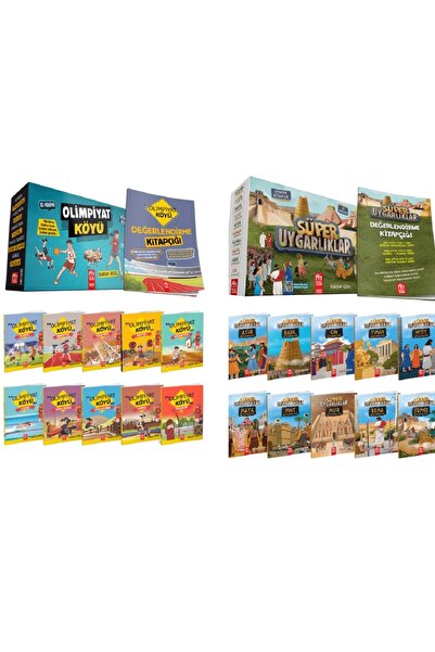 Model Eğitim Yayınları Model Çocuk - 3.Sınıf ve 4.Sınıf Olimpiyat Köyü + Süpe...