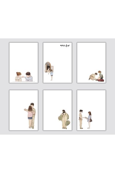 Bküp Tasarım Descendants of the Sun دفتر ملاحظات بتصميم خاص / Memopad / Notepad
