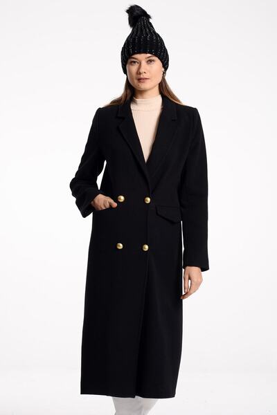 Pitti Women's Black Coat 70553