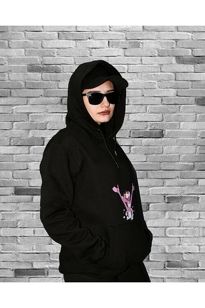 Gölge Store Φούτερ με κουκούλα Unisex με στάμπα Pink Panther