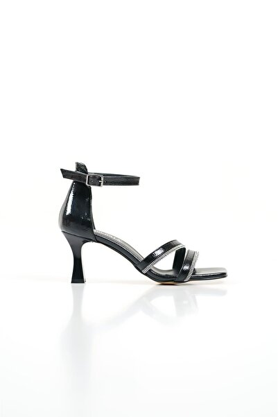 Solaseru Women's Thin Heeled Stone Sandals TR150Y14A