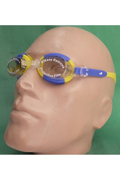 HobiStore نظارات السباحة للأطفال من أولاندر دينو باللون الأصفر والأزرق