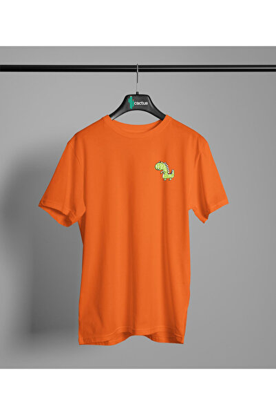 CACTUS COLLECTION Čovek Kaktus 9 Boja Dinosaur Sa deznom 100% pamuk T-shirt