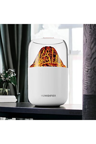 STLIFE Volkanik Difüzör Aromatik Oda Kokusu Volkan Buhar Makinesi Hava Nemlen...