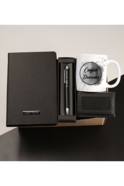 GAGGA GIFT Kişiye Özel Kupa & Kişiye Özel Defter & Kişiye Özel Kalem & Mekani...