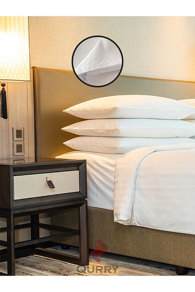 QURRY 3 Pieces 50x70 Cm Zippered Pillow Case, Pillow Case, Pillow Liner, Pillow Case, Pillow Mattress