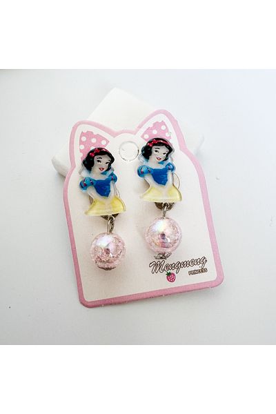 CHARMLUCKY Princess Themed Children's Earrings