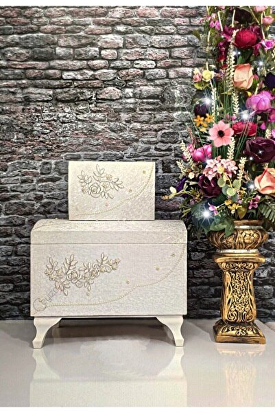 Nima Çeyiz Sandık Gelin Nişan Sandığı Çeyiz Sandığı Bohça Takımı 2li Gelin he...