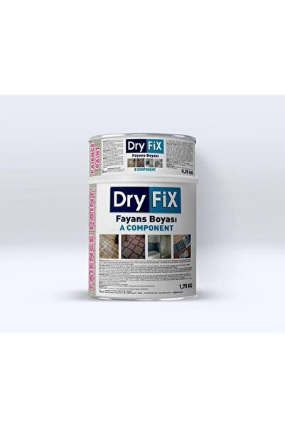 Dryfix Fayans Boyası 2kg Siyah Fp-04