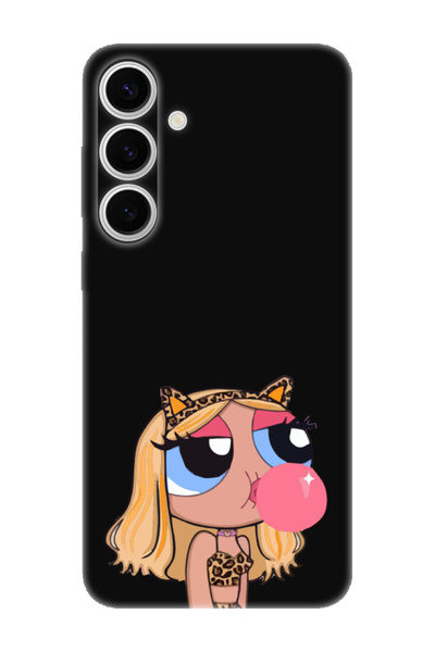 frondcase حافظة هاتف سامسونج S24 بلس باوربف جيرلز باللون الأسود