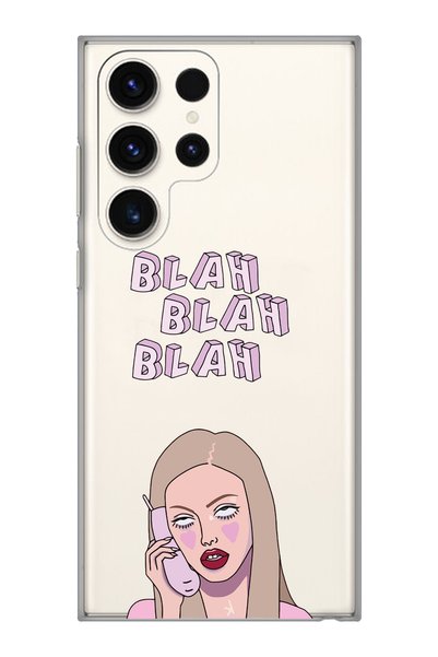 Magic Ring Samsung Galaxy S23 Ultra Compatible Blah Blah Blah Mean Girls Patt...