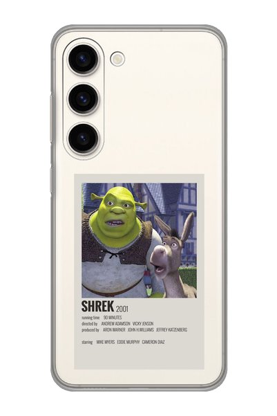 Magic Ring Samsung Galaxy S23 Compatible Shrek Minimalsit Poster Patterned Tr...