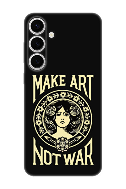 frondcase حافظة هاتف سامسونج S24 بلس ميك آرت نوت وور باللون الأسود