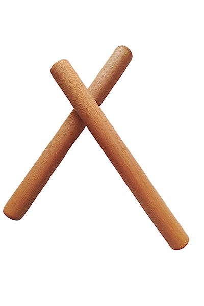 ncy Wooden Rhythm Stick Baked Beech 16 Pairs 32 Pieces 23 Cm