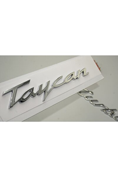 Generic Brand Porsche Taycan Turbo Trunk 3m 3d Abs Lettering Logo Emblem Set
