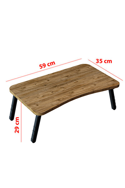 Mass Store Katlanabilir Laptop Masası Laptop Sehpası Yatak Kahvaltı Masası Laptop Sehpası