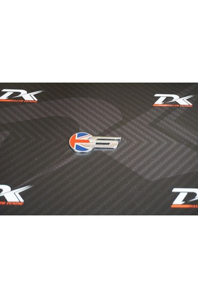 Jaguar Dk Tuning S English Flag Metal 3m Luggage Lettering Logo Emblem