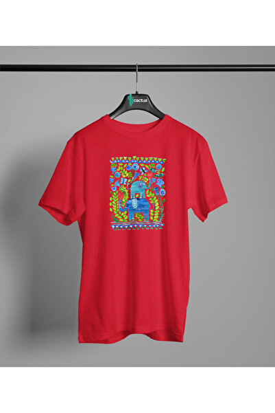 CACTUS COLLECTION KAČUS 9 BOJA 2 T-SHIRT SA DIZAJNOM SLONJA 100% pamuk