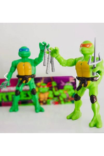 PeriYedi Ninja - Lighted Figure Turtles Set of 4