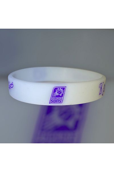 PurpleJam Kevin Durant White Phoenix Suns Basketball Nba Bracelet