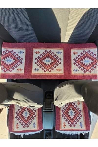 OBAM AUTO SEAT CUSHION (CLEARING AND TOLDING PROTECTOR) RED COLOR (WITH AUTO SMELL GIFT)