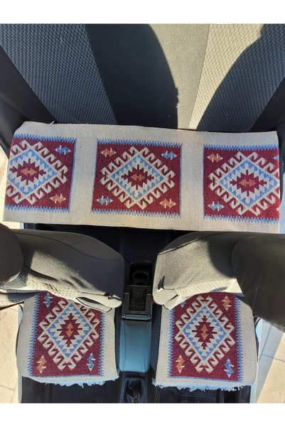 OBAM AUTO SEAT CUSHION (CLEARING AND TOLDING PROTECTOR) RED COLOR (WITH AUTO SMELL GIFT)