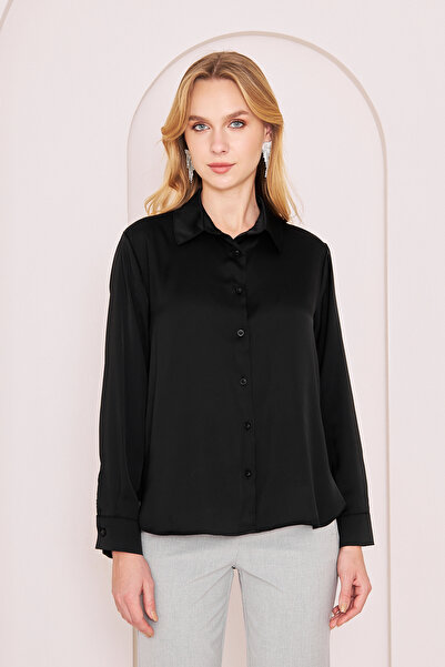KAROL NW BUTİK, Saten Gömlek